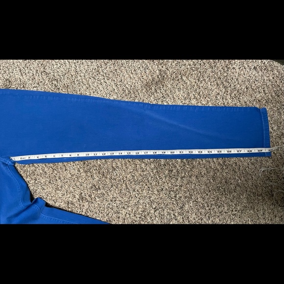 Royal Blue Kut from the Kloth Skinny Jeans size 8 - Picture 6 of 9